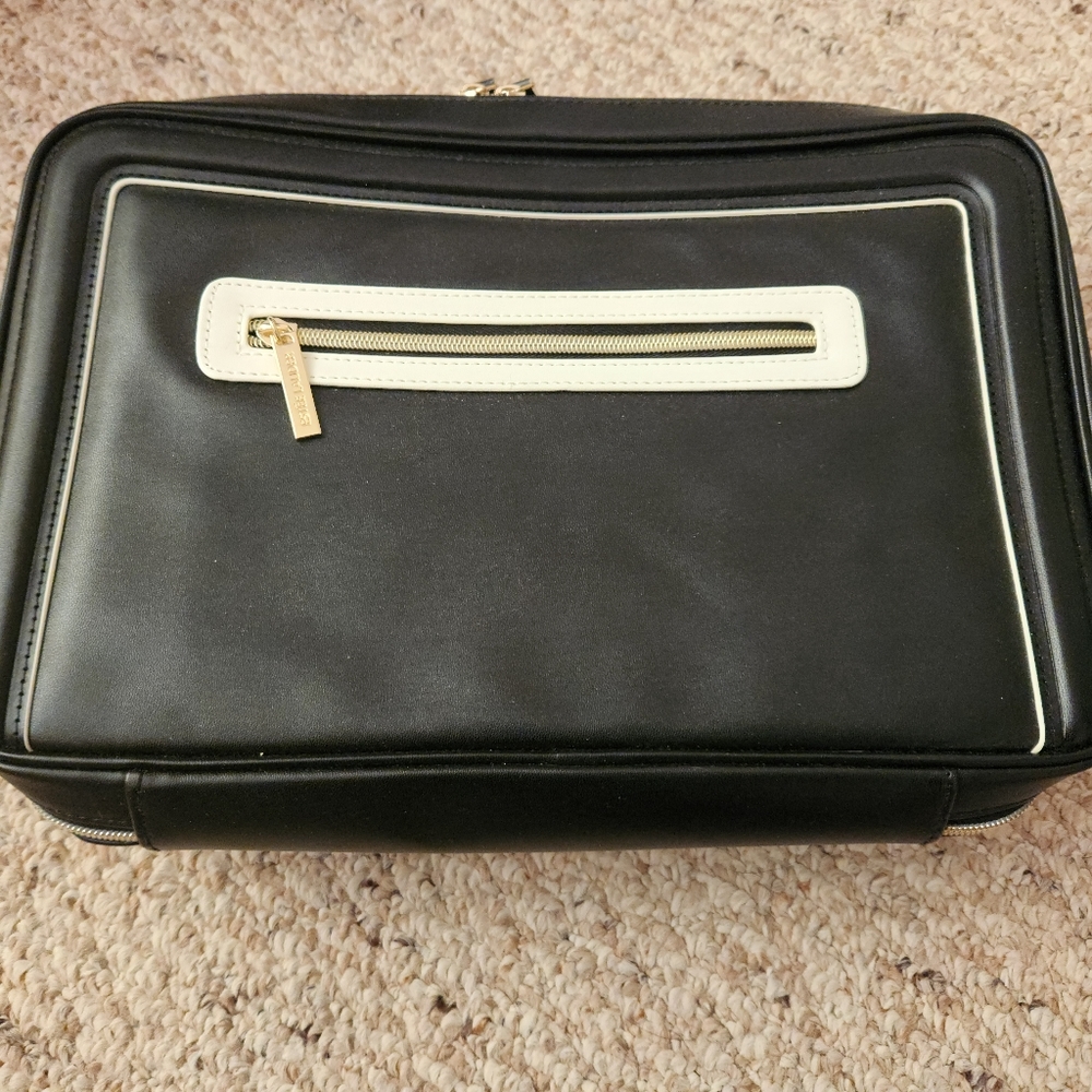 Black Estee Lauder Cosmetic Bag